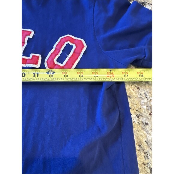 Polo Ralph Lauren Blue Spell Out Embroidered Short Sleeve T-Shirt Size S/P - Picture 10 of 10